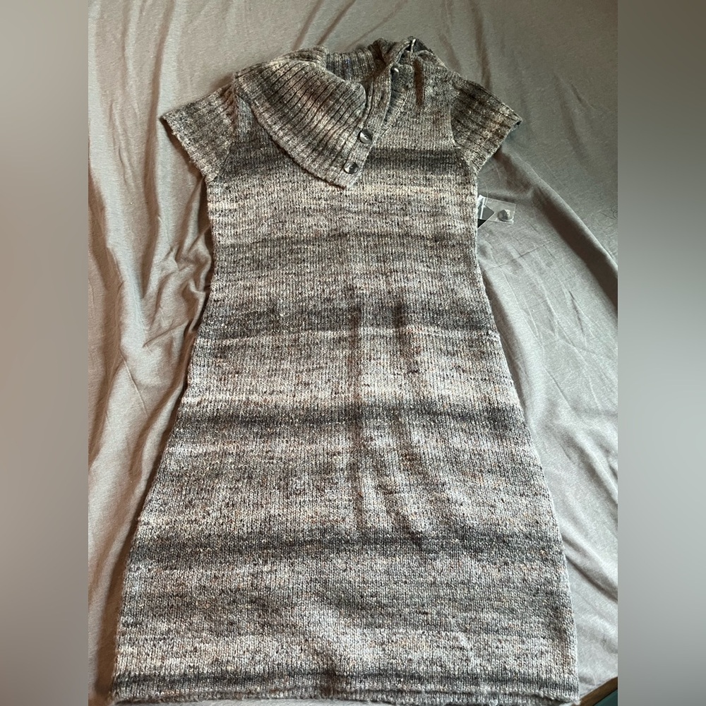 Gray Sweater Dress